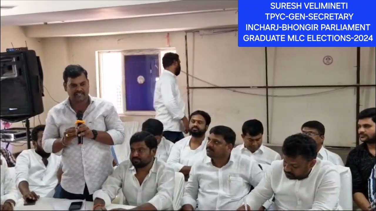 GRADUATE MLC ELECTIONS-2024 CANDIDATE-INC TEENMAR MALLANNA MEETING (GANDHIBAVAN)