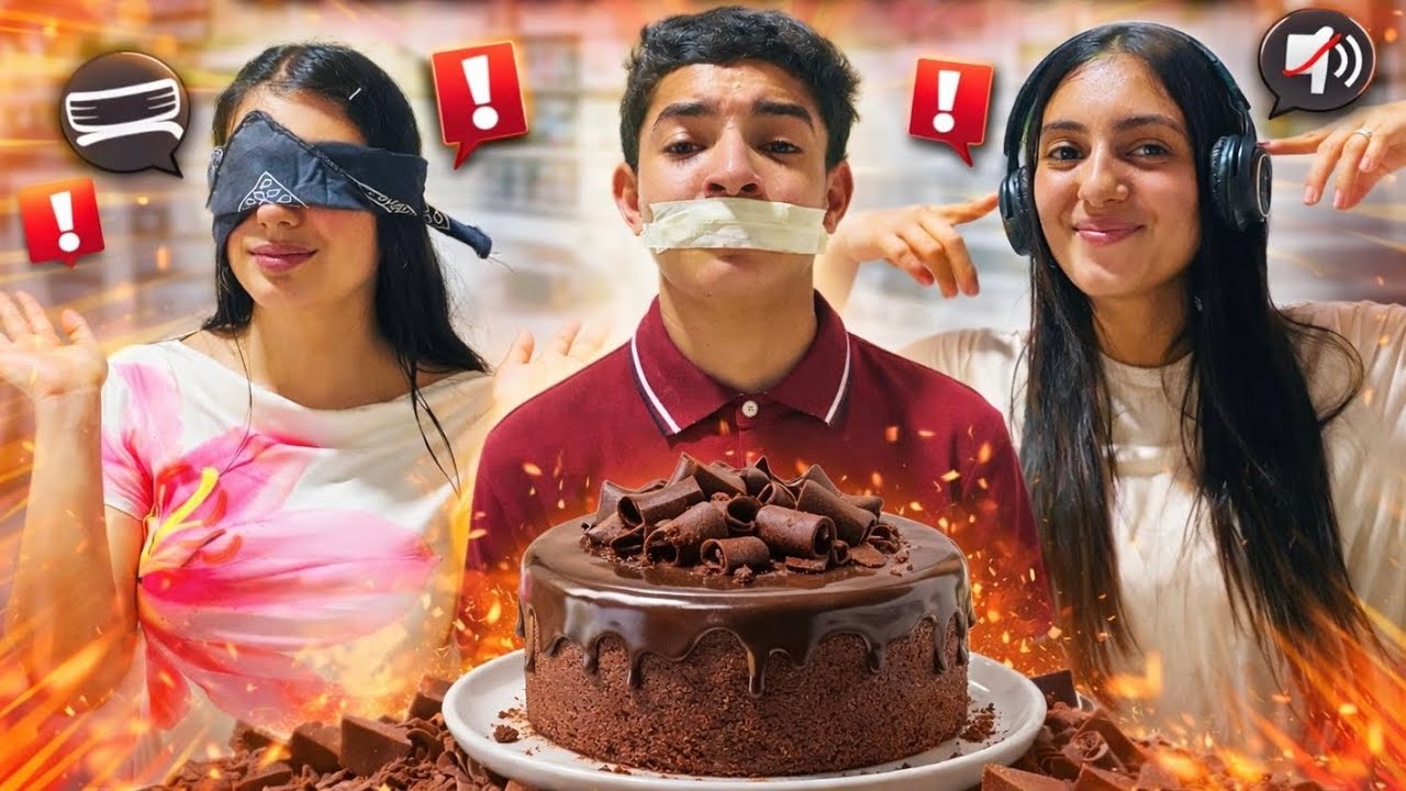 Cocinando sin ver,hablar y escuchar 🫢😱😱