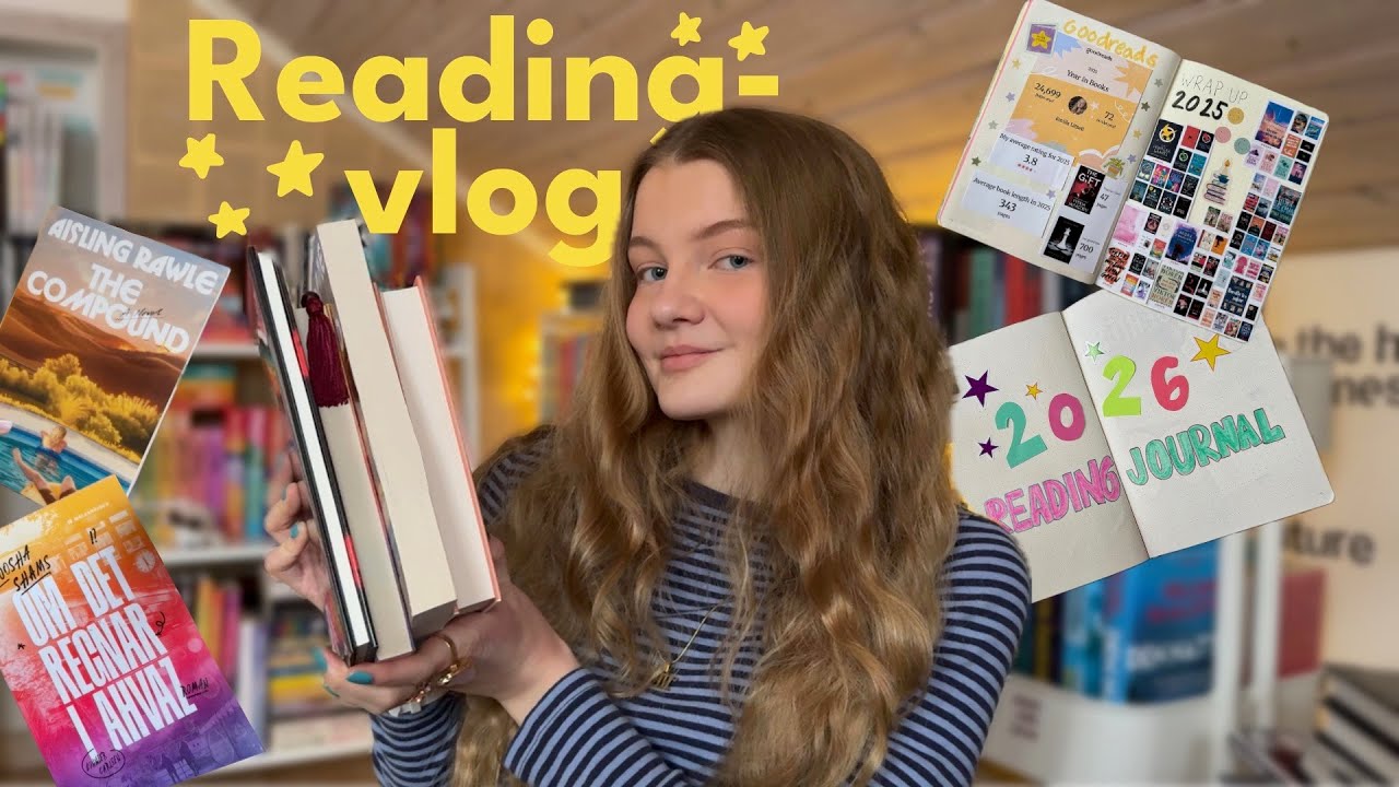 Readingvlog- biblioteket, readingjournal och en massa läsning📚💘💌