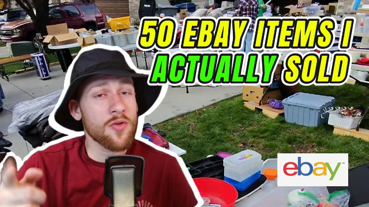 50 товаров на eBay, которые я действительно продал (цена, скорость продажи и прибыль)