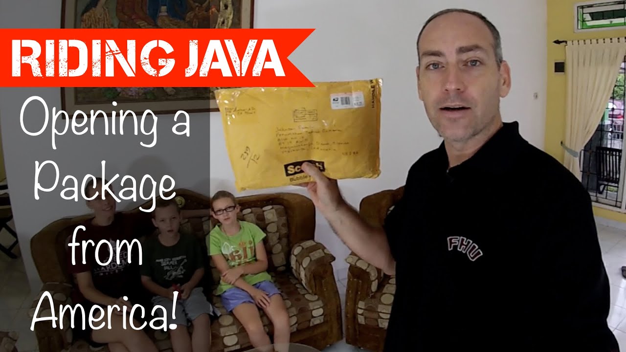 Opening a Package from America!