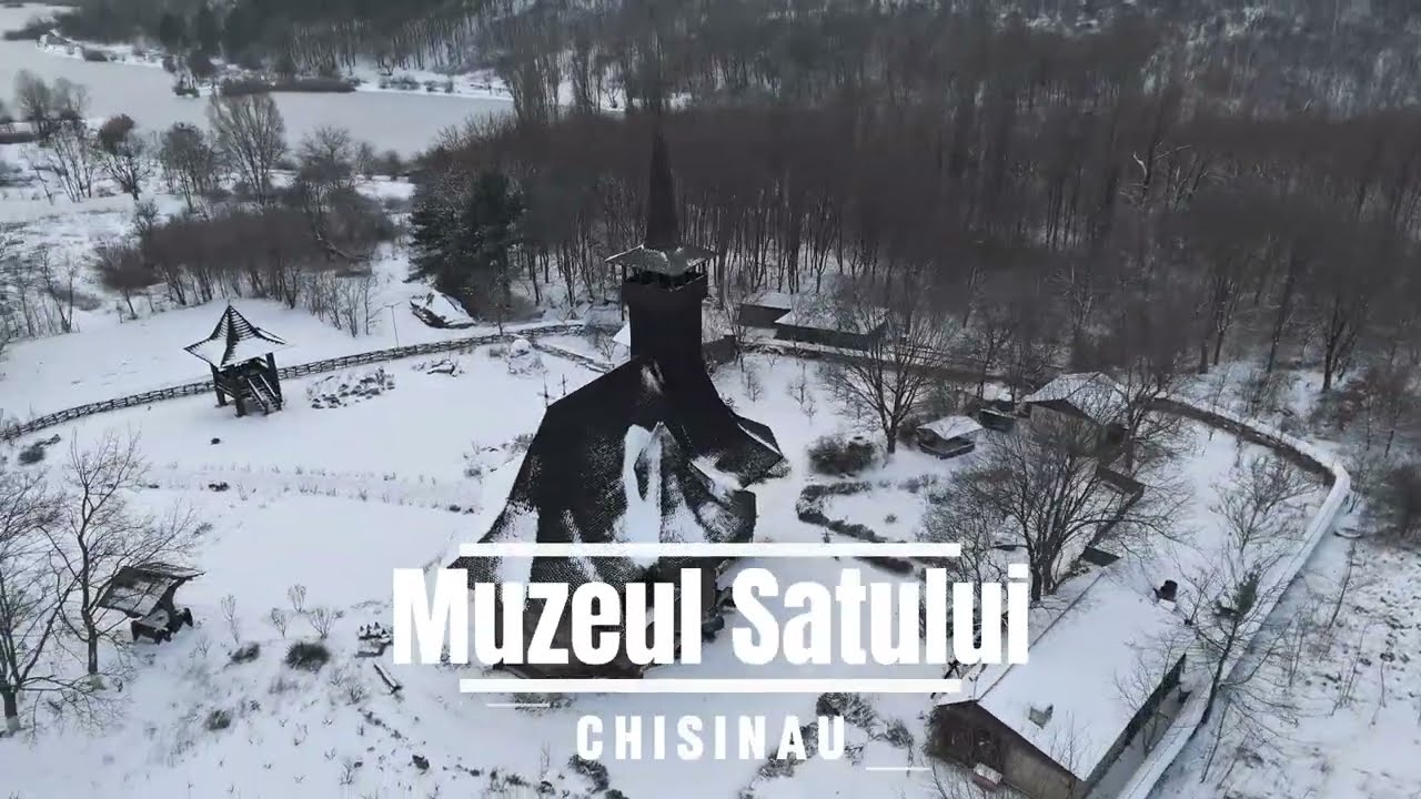 [4K] MD - Muzeul Satului (Chișinău) iarna