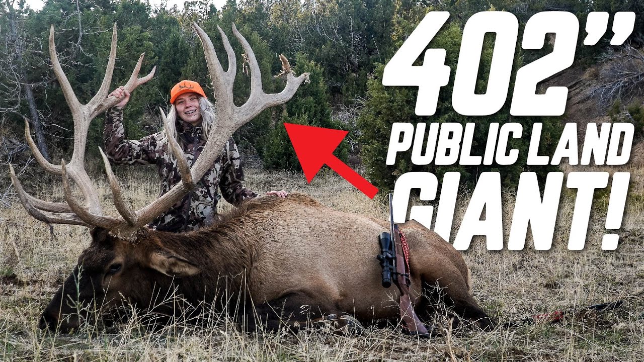 15 Year Old Girl Shoots a BULL OF HER LIFETIME!