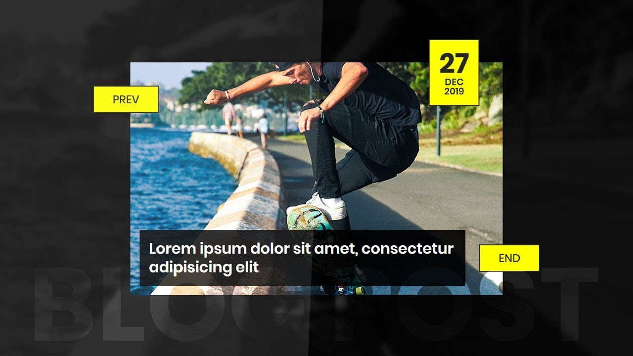 Blog Post | Pure CSS Landing Page Design with Smooth Page Scrolling