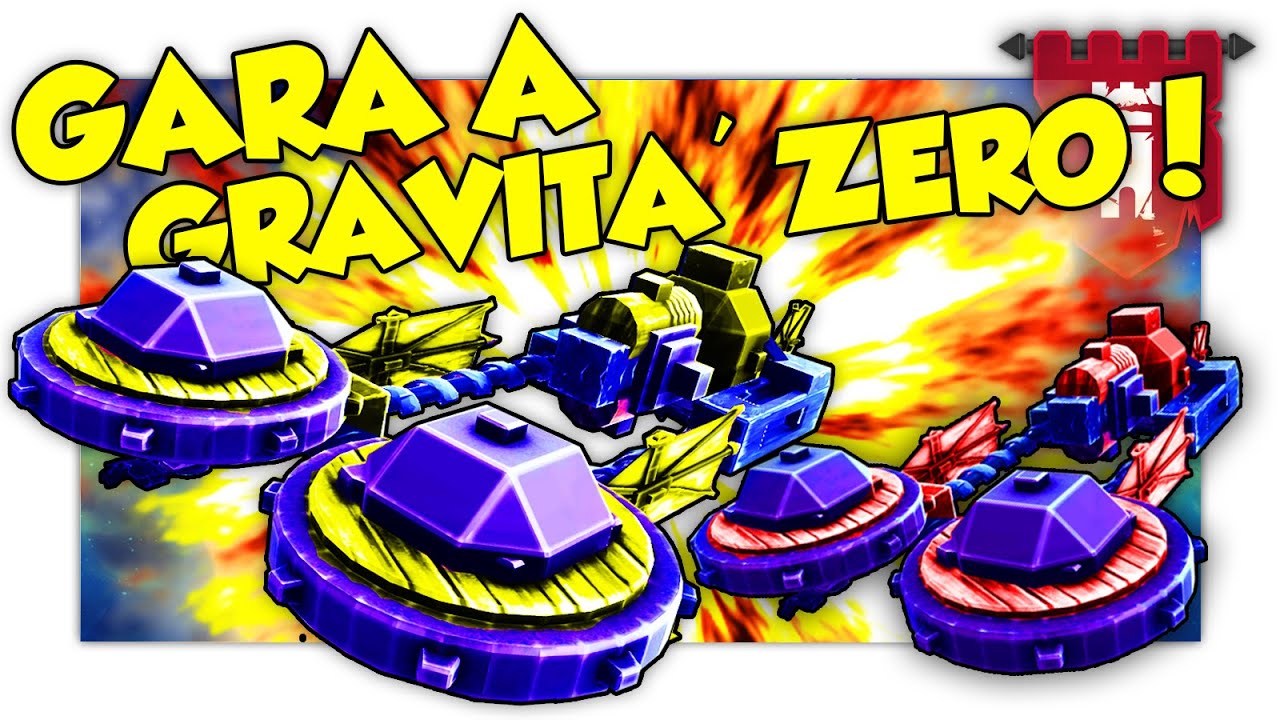 GARA SU HOVERCRAFT E GABINETTI VOLANTI! - Besiege ITA Migliori Creazioni [SpGioca]