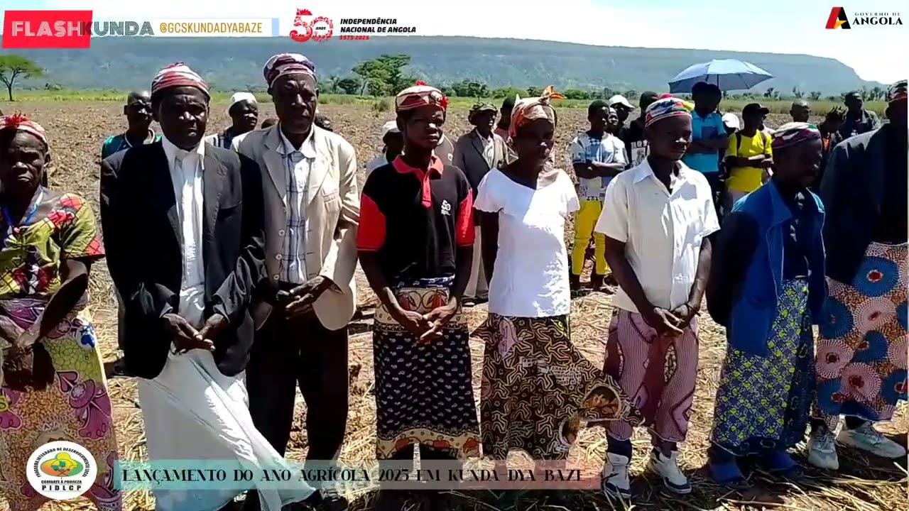*ANO AGRICOLA - PIDLCP / BENEFICIA SUPLEMENTOS AGRÍCOLAS PARA 7 ASSOCIAÇÕES EM KUNDA-DYA-BAZE.*