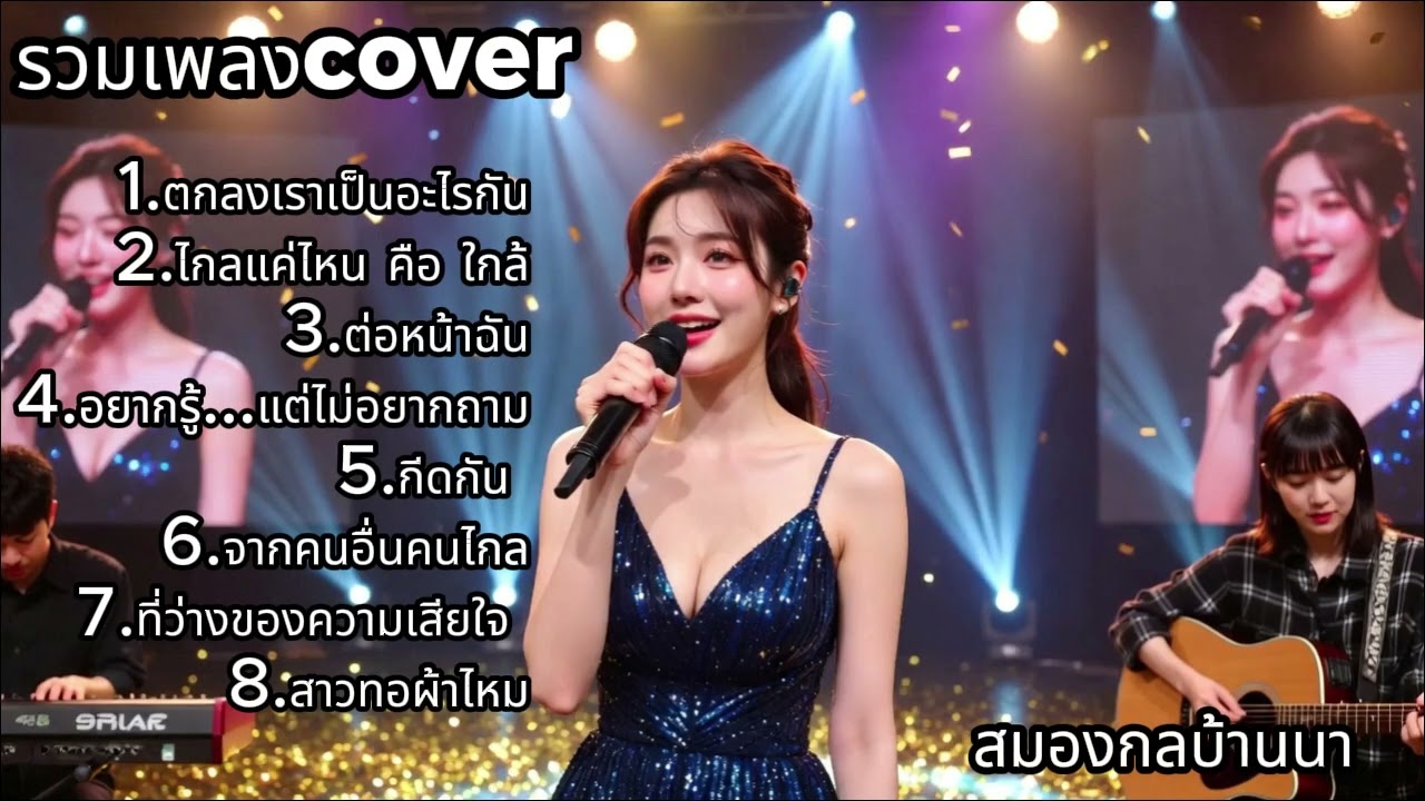รวมเพลงเศร้า Cover เสียงหวาน ฟังแล้วละลาย | สมองกลบ้านนา