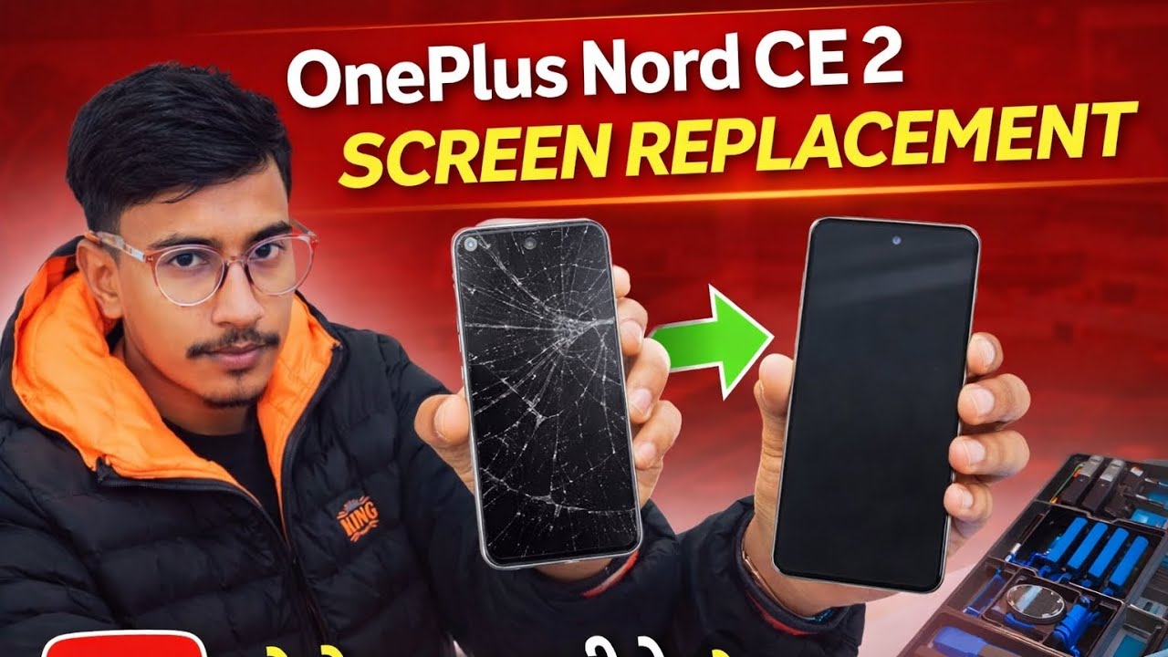 OnePlus Nord CE 2 Screen Replacement | प्रोफेशनल तरीके से डिस्प्ले कैसे बदलें | Step By Step 📱