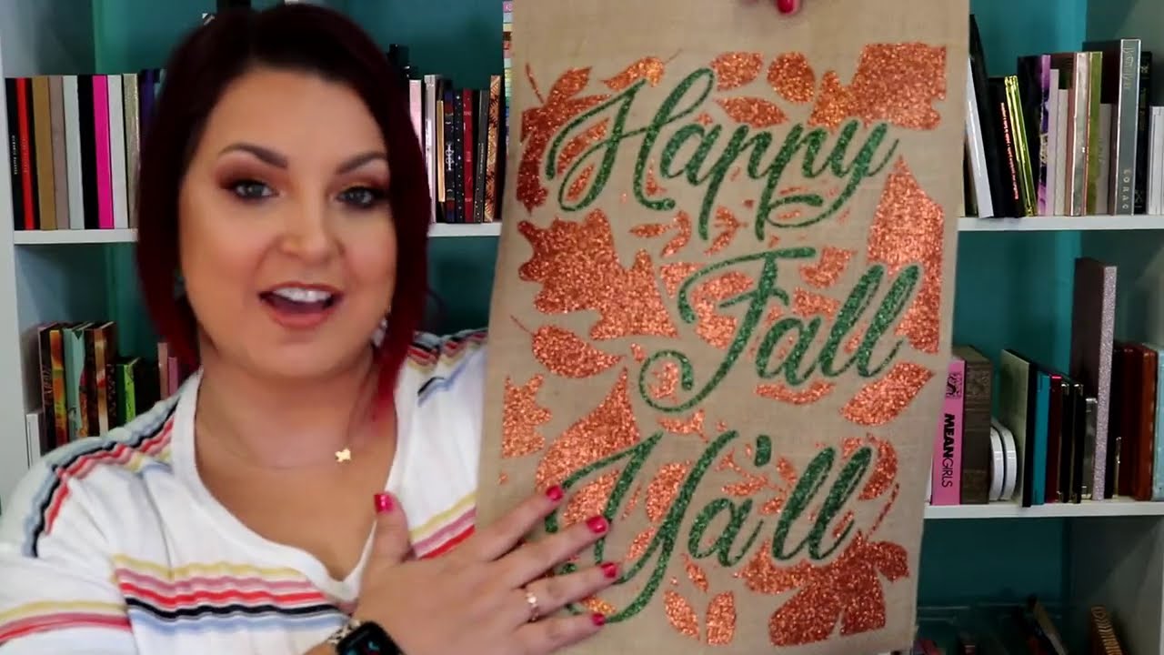 Craftmas Season 3 Episode 22: Fall Garden Flag