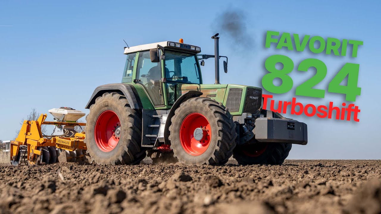 Tractor legend: Fendt Favorit 824 Turboshift | Pure sound