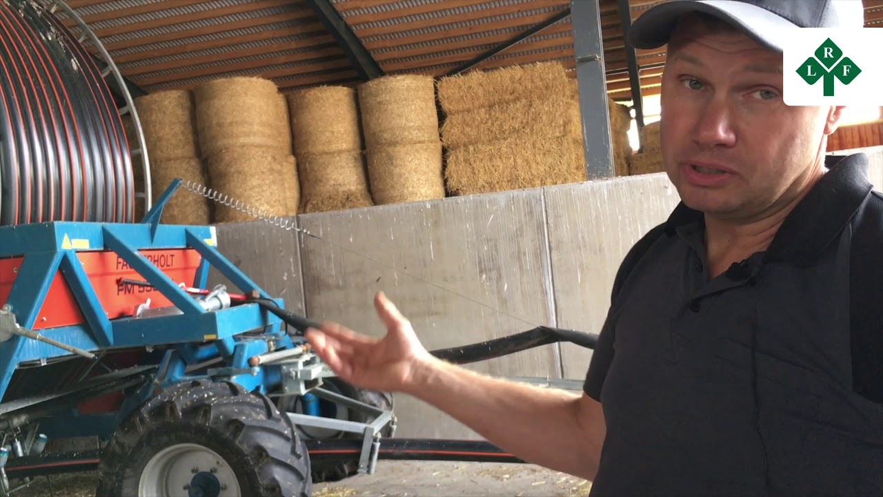 Mikael WIk - Adelövs Gård berättar om sin bevattningsanläggning