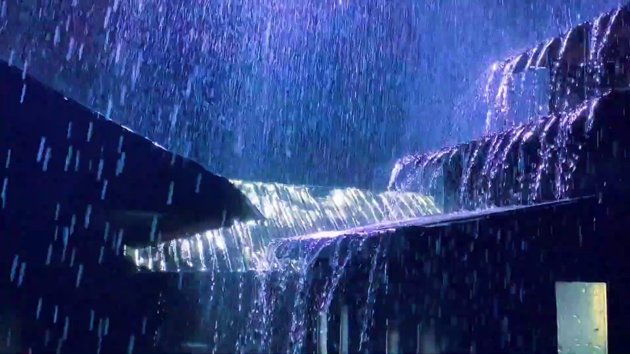 ⚡🌧️ HEAVY RAIN & THUNDER on a Metal Roof 😴 Fall Asleep Instantly