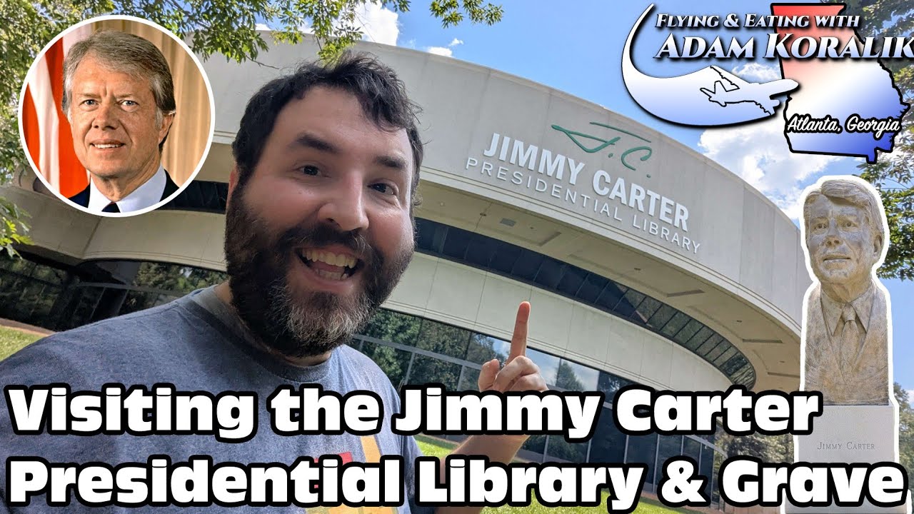 Jimmy Carter (Georgia) US Presidential Library - History & Tour! - Adam Koralik