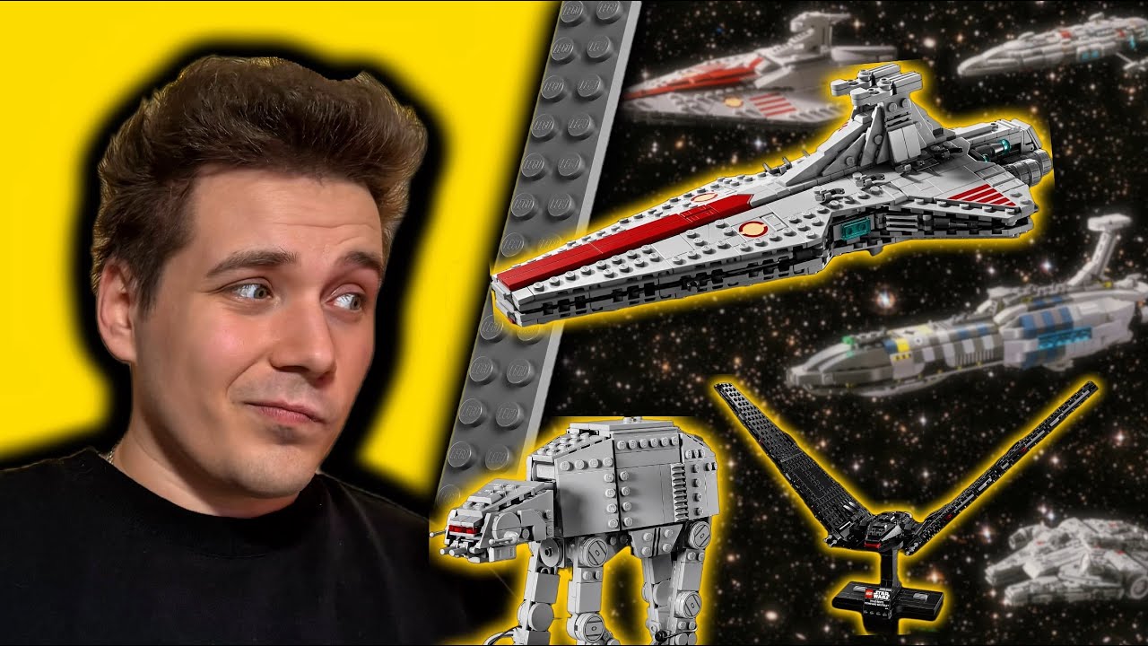 KUPIŁEM WSZYSTKIE STATKI Z LEGO STAR WARS! 