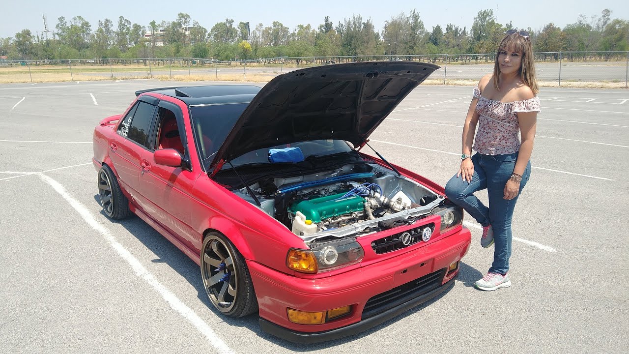 Nissan B13 con Swap 2.0; ¡Tuning Potosino!