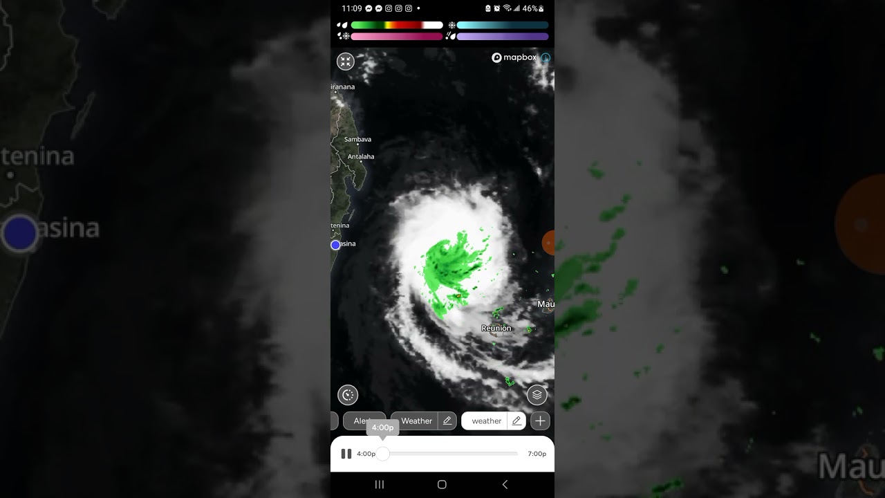 Cyclone Gezani quickly strengthening as it approaches Madagascar 02-09-26