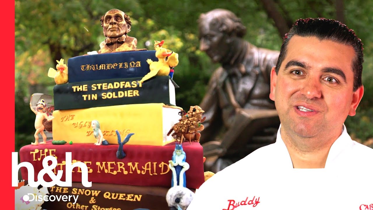 Inspirador pastel tributo al escritor Hans Christian Andersen | Cake Boss | Discovery H&H