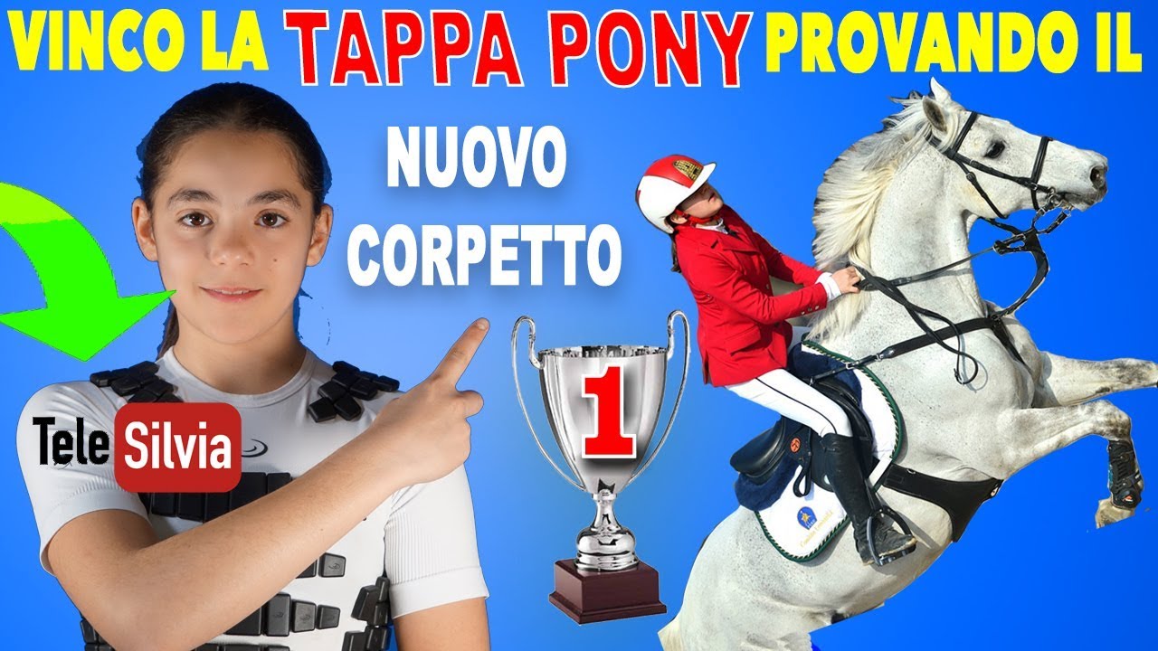 VINCO LA TAPPA PONY PROVANDO IL NUOVO CORPETTO PROTETTIVO
