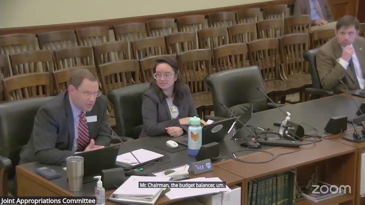 Joint Appropriations Committee, January 14, 2026
