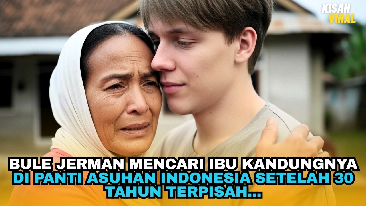 BULE JERMAN MENCARI IBU KANDUNGNYA DI PANTI ASUHAN INDONESIA SETELAH 30 TAHUN TERPISAH...