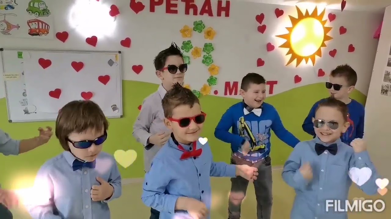 Osmomartovska priredba predškolske grupe 🌹❤️