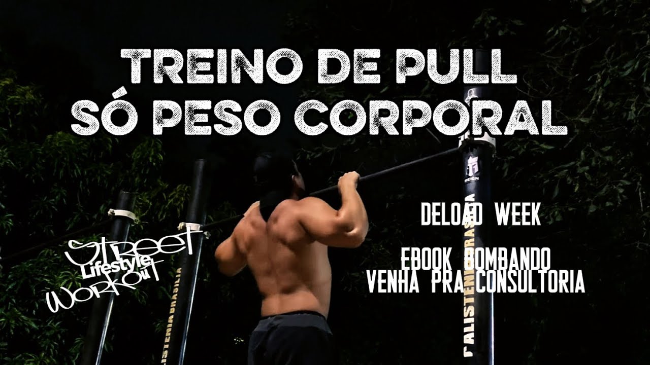TREINO DE COSTAS APENAS PESO DO CORPO