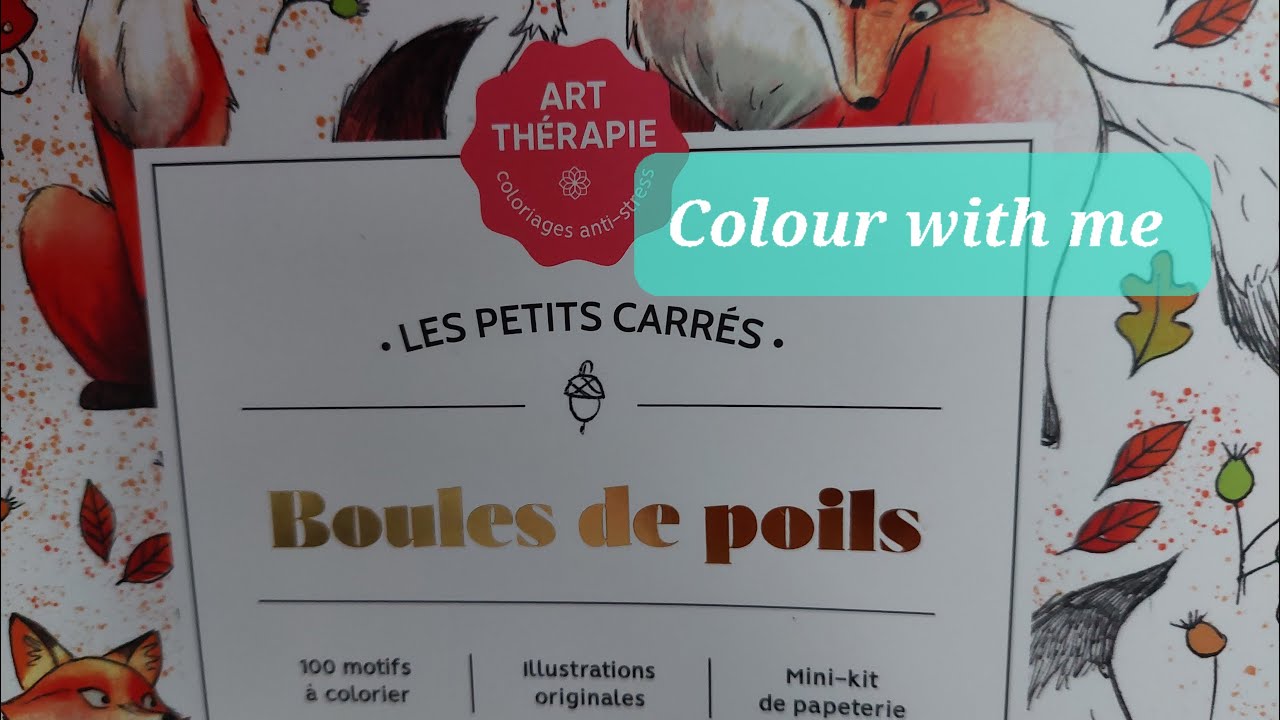 Colour with me in 'Boules de poils' (Fur balls) -Polar Bears- Kalour Pencils