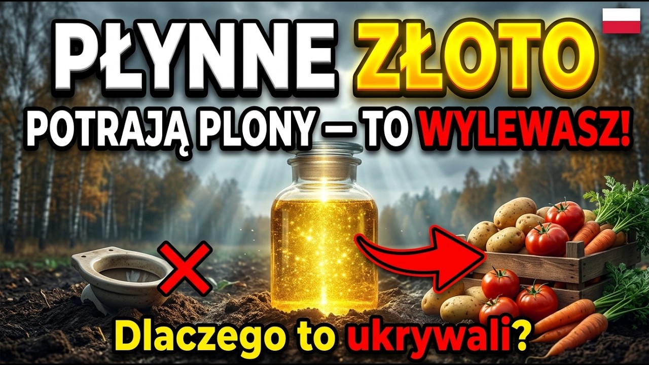 Płynne złoto, kt&oacute;re codziennie wylewasz &mdash; potraja plony. Dlaczego to ukrywali?