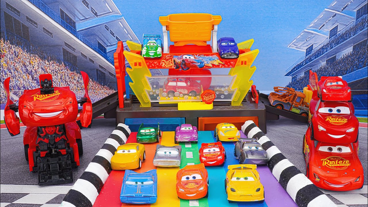 Disney Pixar Cars Unboxing Review | Disney Pixar Cars Turbo Racers Danny Swervez