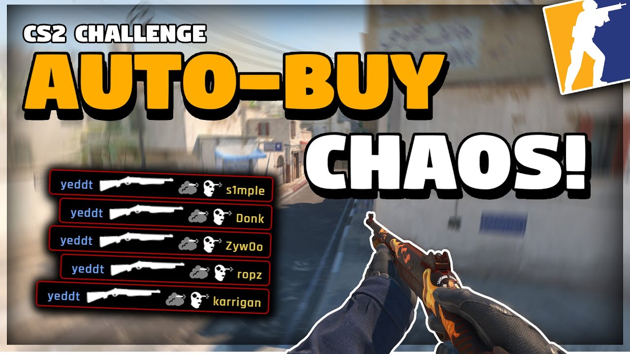 CS2 Challenge: Auto-Buy ONLY – Total Chaos!