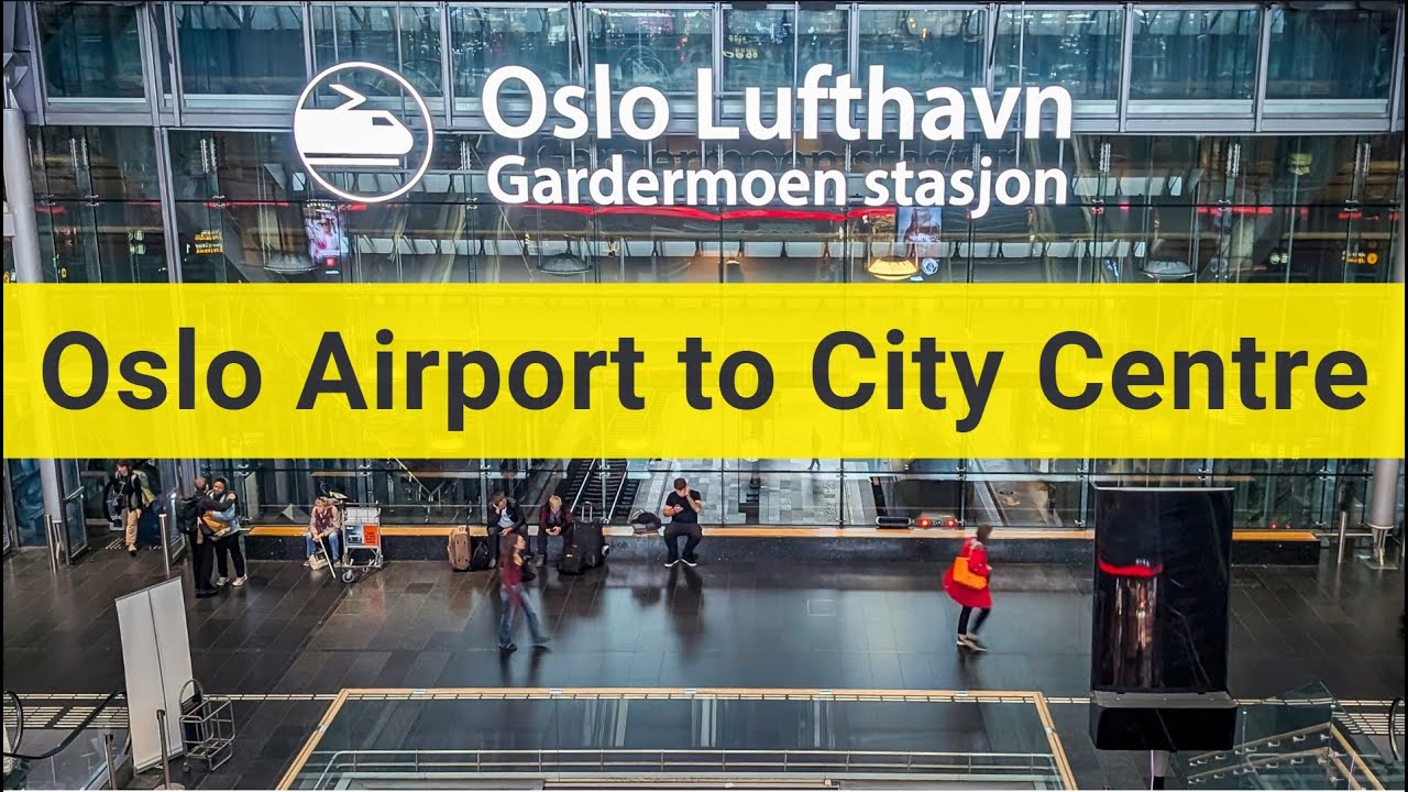 Oslo Airport to Oslo City Centre by Vy Train