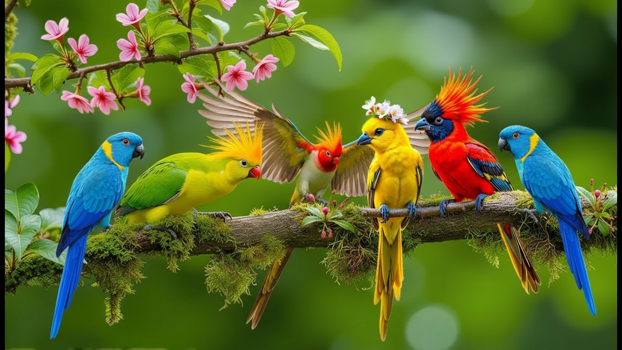 🌅 Relaxing Piano and Birds Singing  Peaceful Background Music for Soft Calm and Inner Peace