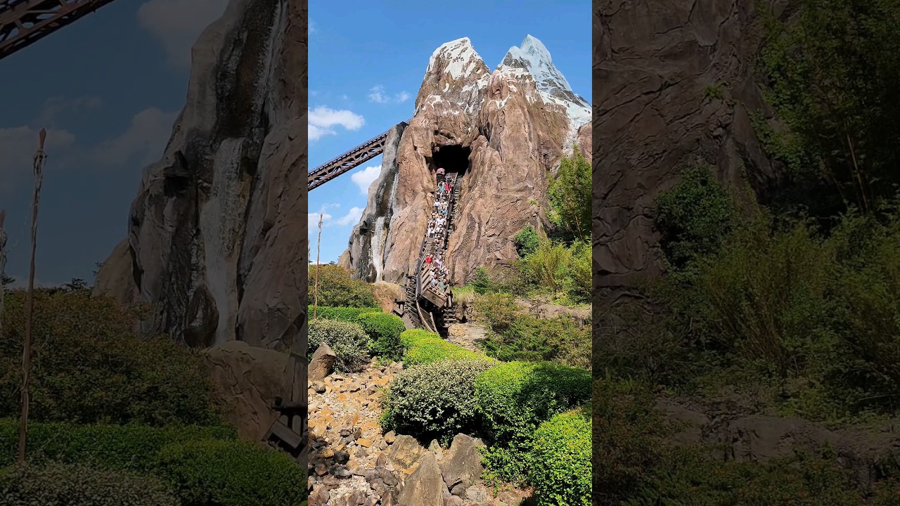 Expedition Everest at Disney's Animal Kingdom is beautiful! 