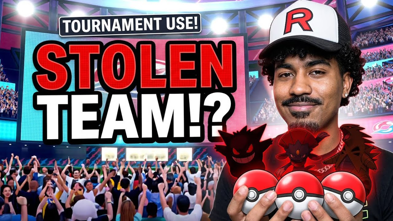 I ENTERED A POKEMON TOURNAMENT WITH A TEAM I STOLE