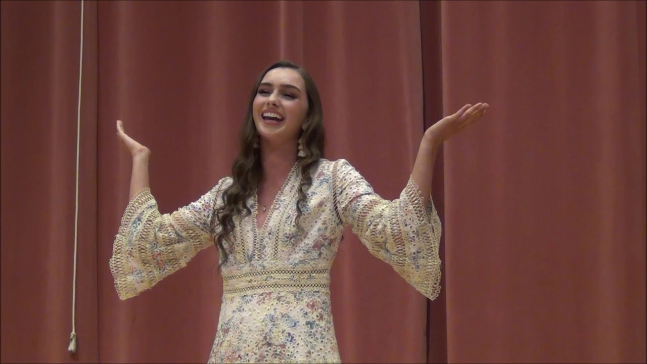 If I Were A Bell  From Guys and Dolls -Grace Rusnica