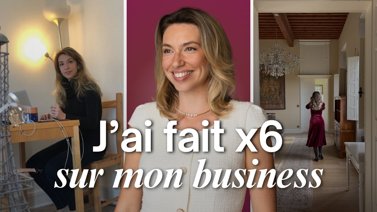 Comment je suis passée de 28.000 € à 180.000 € de chiffre d'affaires en 3 ans