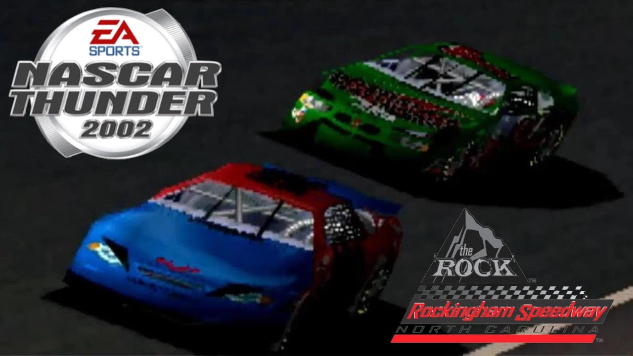 NASCAR Thunder 2002 | PS1| 100% Race Length | Race 2 of 41 | North Carolina Speedway