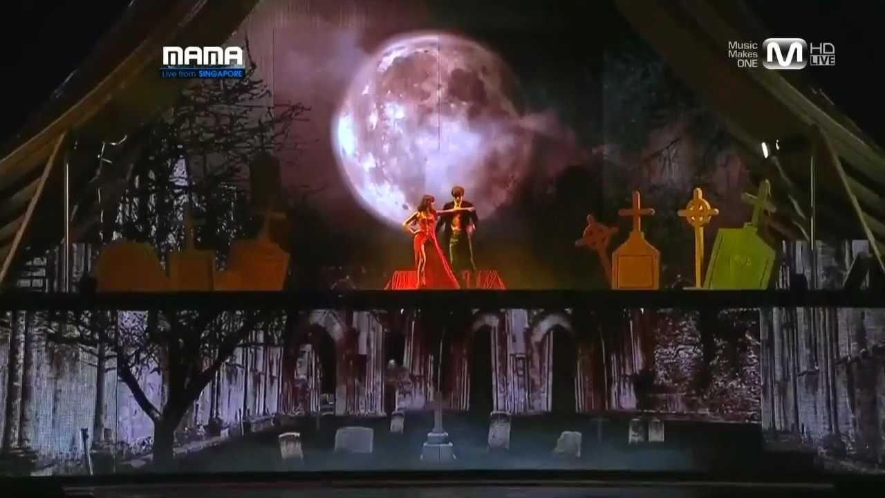 [HQ] Moonlight Sonata + Fiction + Trouble Maker Teaser @ Mnet Asian Music Awards 2011 (FULL)