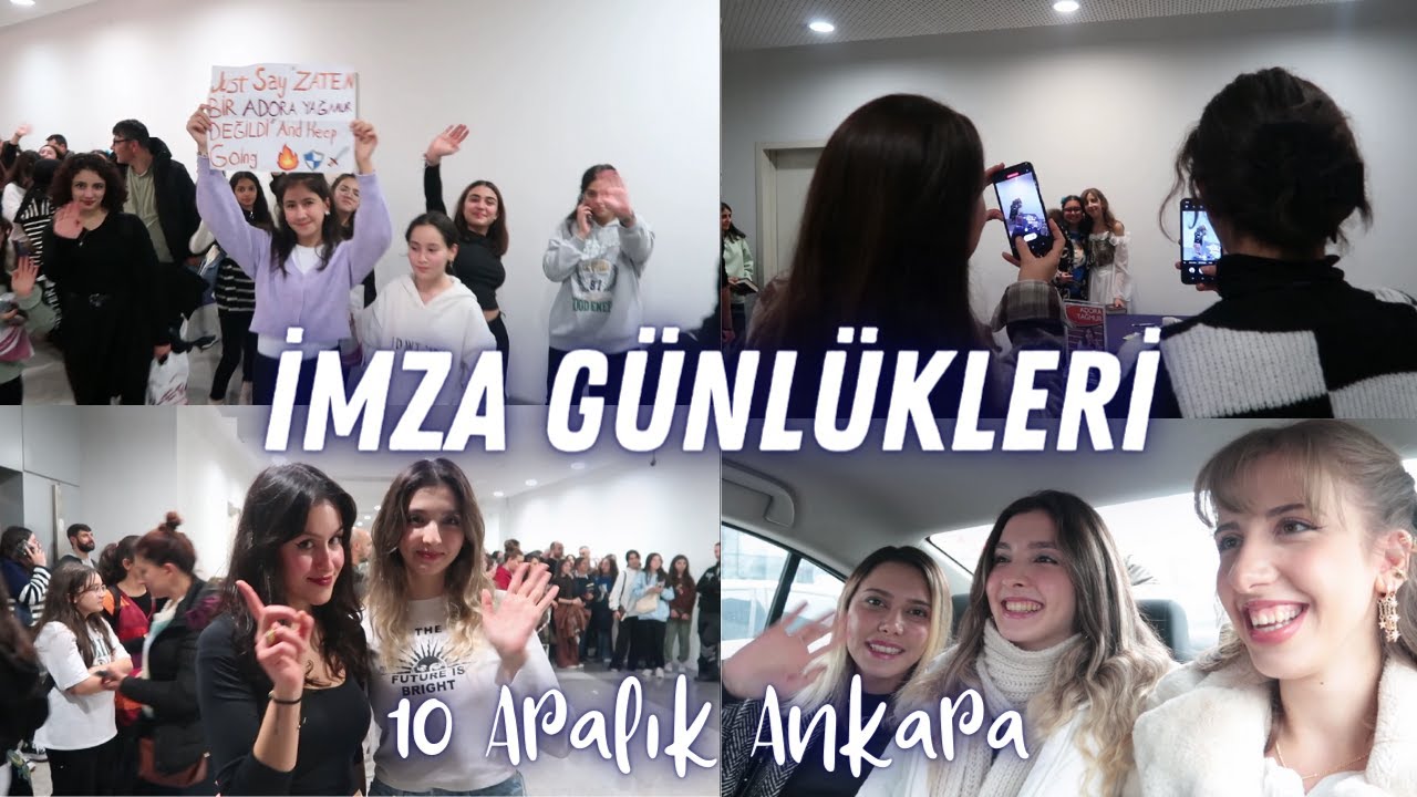 Ankara İmza Günü! (10 Aralık 2023) #imzagünlükleri #vlog