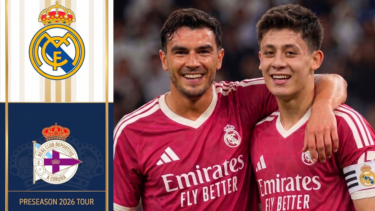 Real Madrid vs Deportivo | Extended HIGHLIGHTS | Pre-Season 2026/27