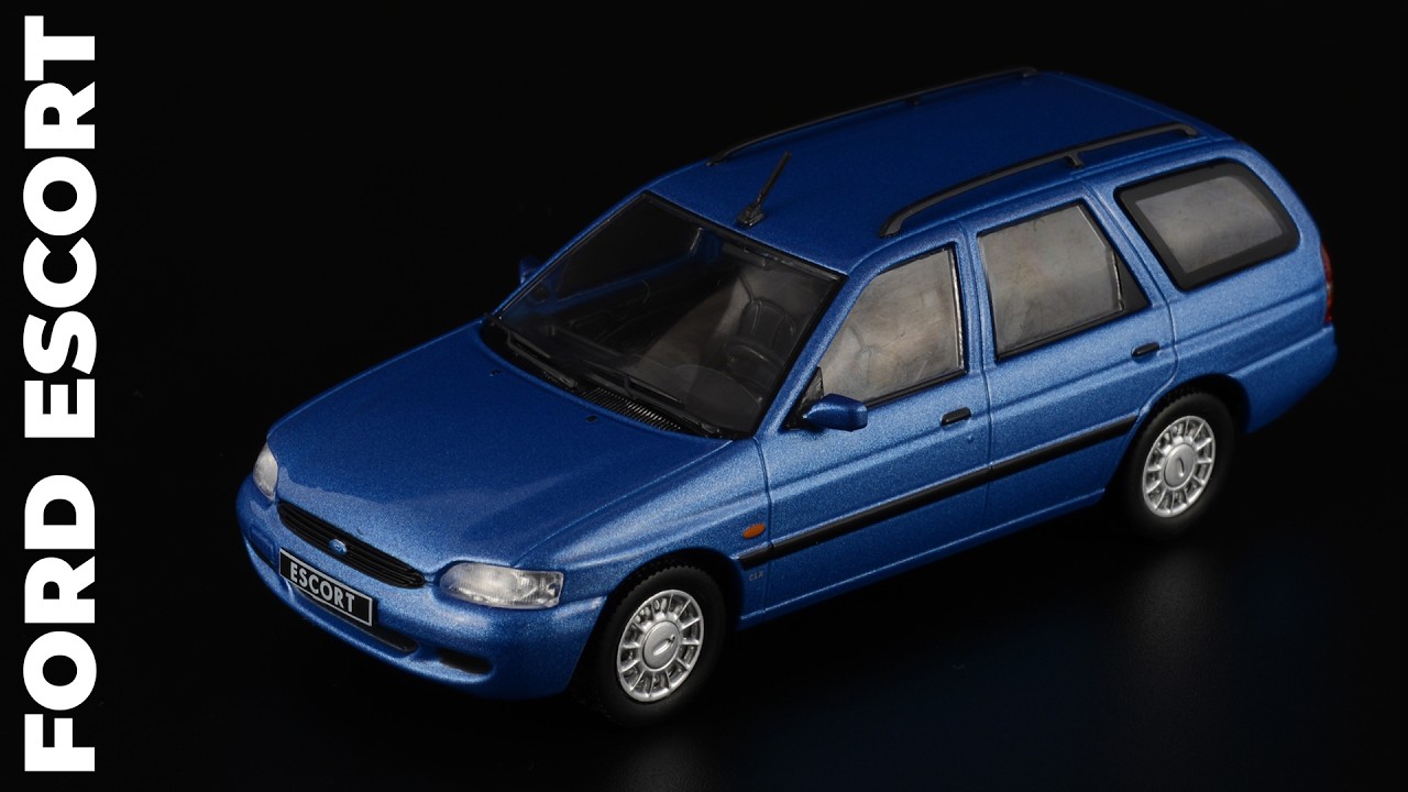 Безликий: Ford Escort CLX Turnier 1996 • IXO Models • Масштабные модели автомобилей 1:43