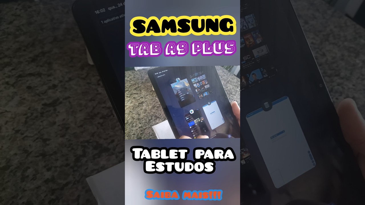 Tablet para estudar Galaxy Tab A9+ 