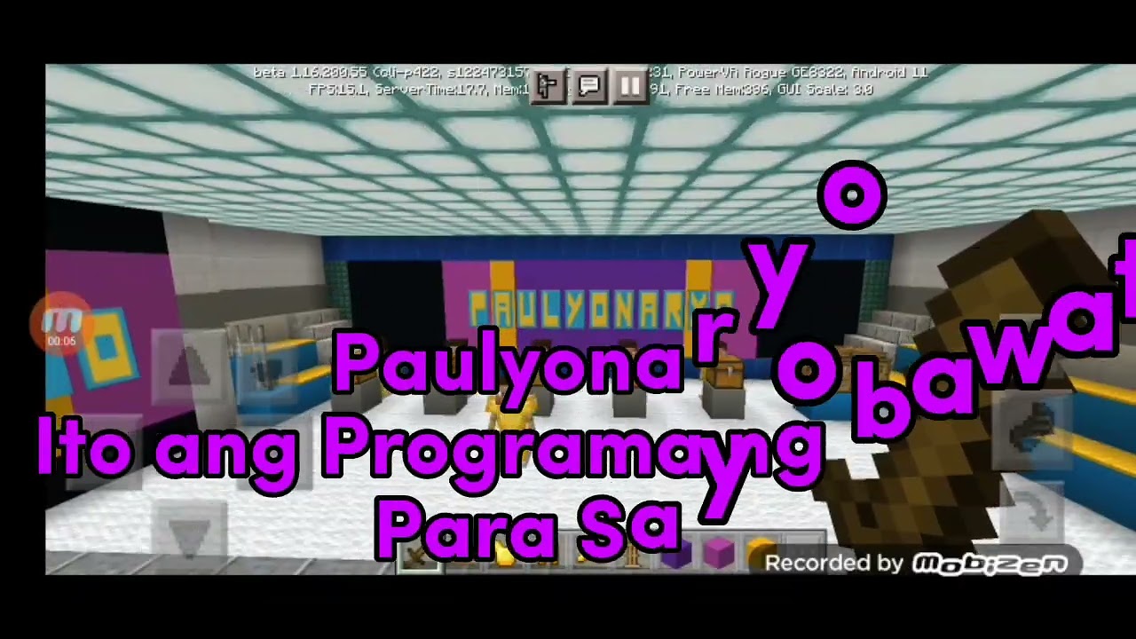PJTV Paulyonaryo minecraft Promo coming January 19 at Studio 7