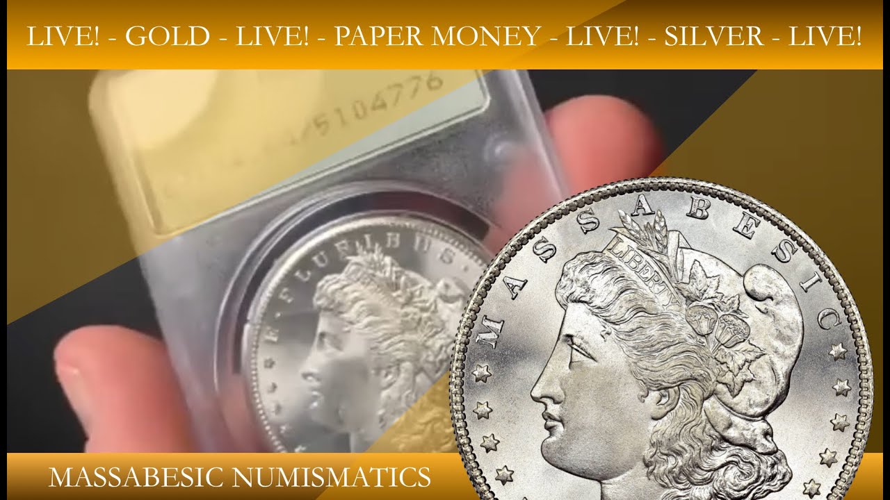 Беседа о монетах с компанией Massabesic Numismatics - Карсон-Сити - Morgan Dollars