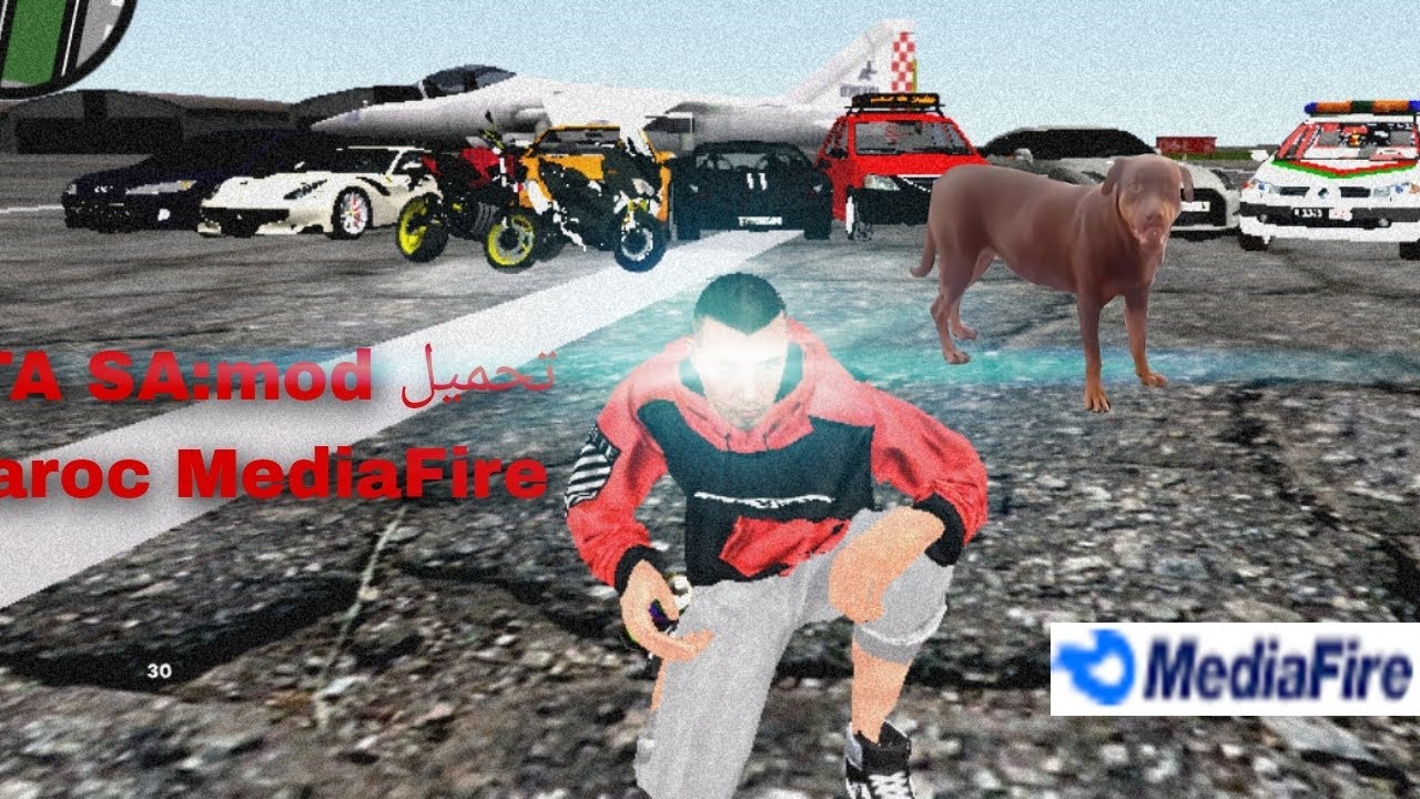 تحميل GTA SA mod Maroc MediaFire link en discription