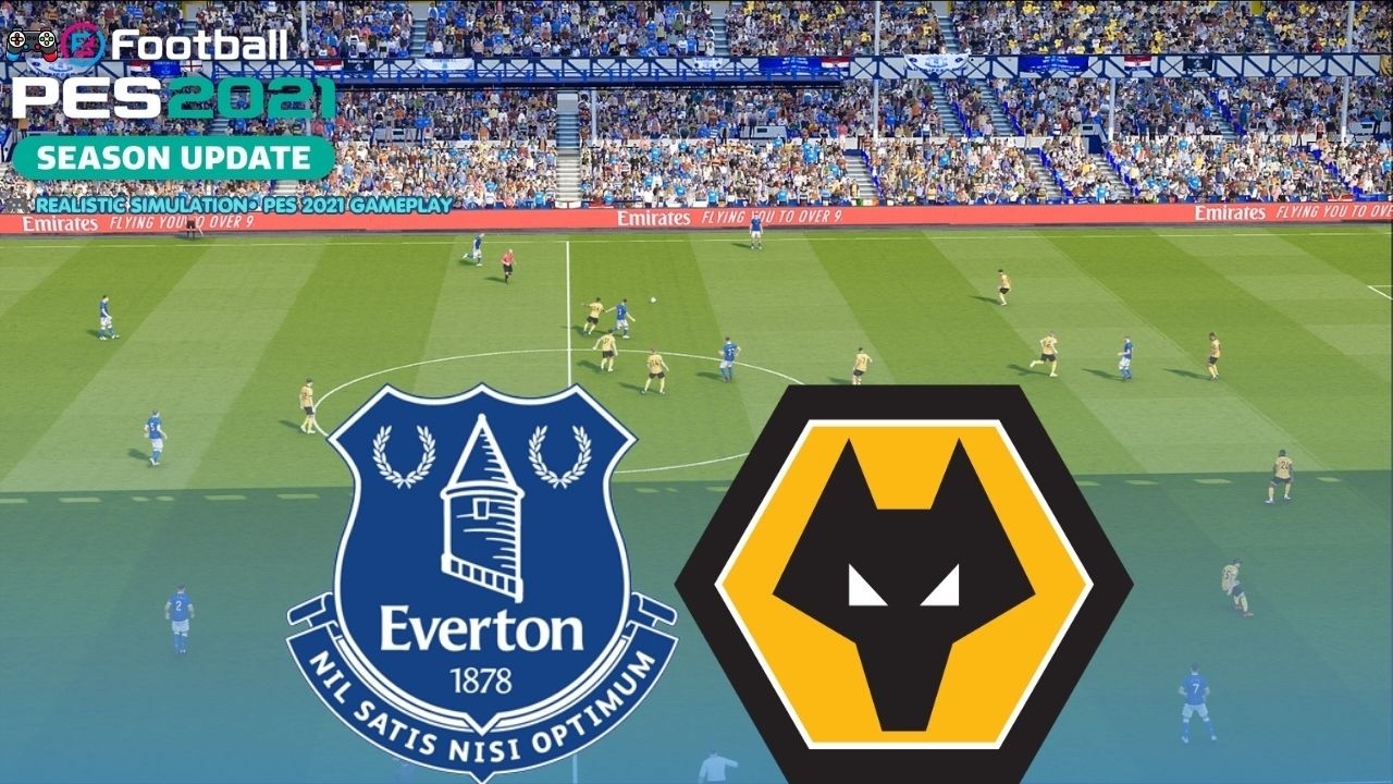 EVERTON ARE UNBEATEN! CAN WOLVES STOP THEM? &bull; PES 2021 GAMEPLAY &bull; AZORFOOTBALL