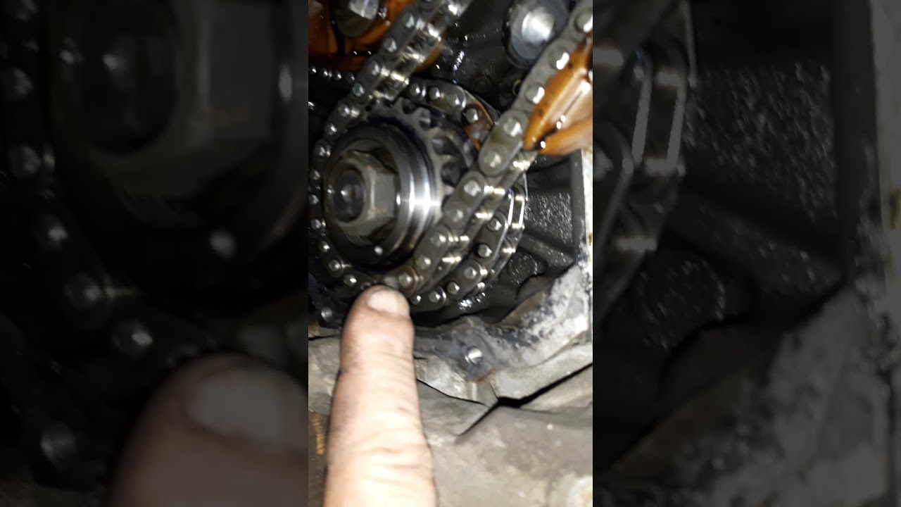 Kia Sorento CRDI Замена цепи ГРМ часть1