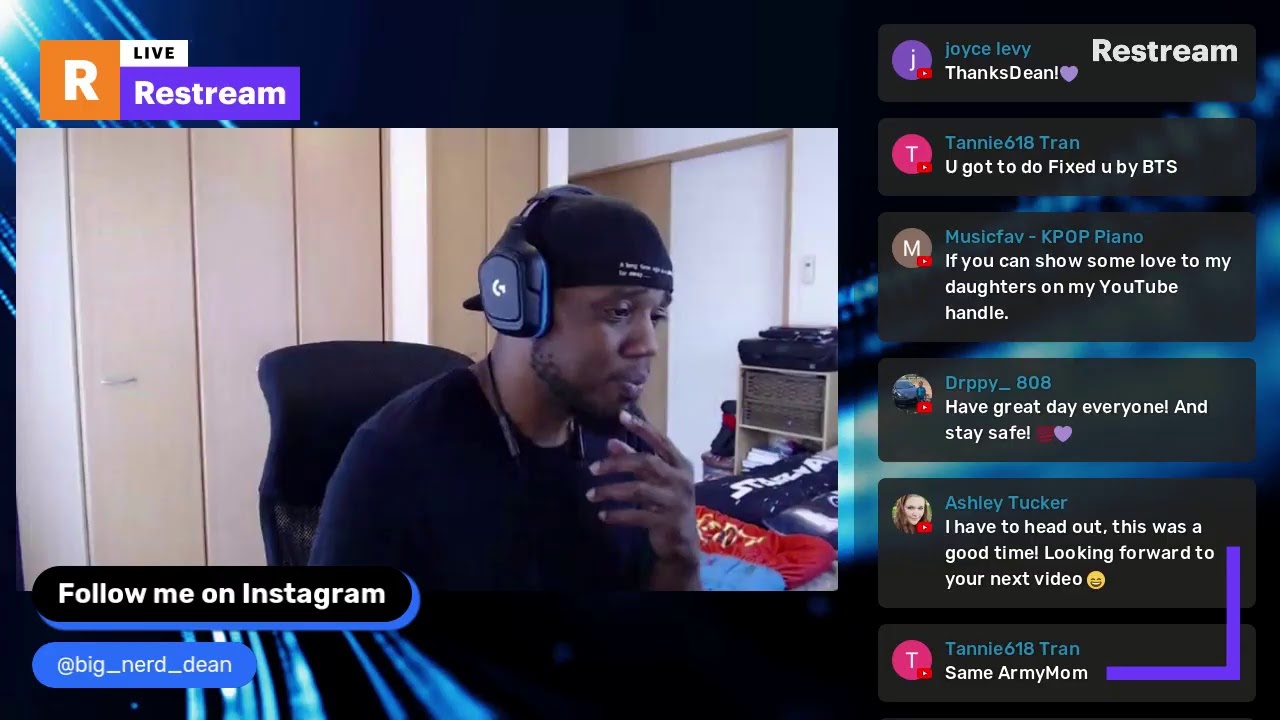 BigNerd Dean Live Stream