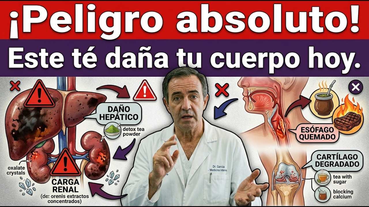 Atención Mayores: El Té Peligroso Que Destruye Tu Salud – Y Cuál Beber Hoy | Longevidad