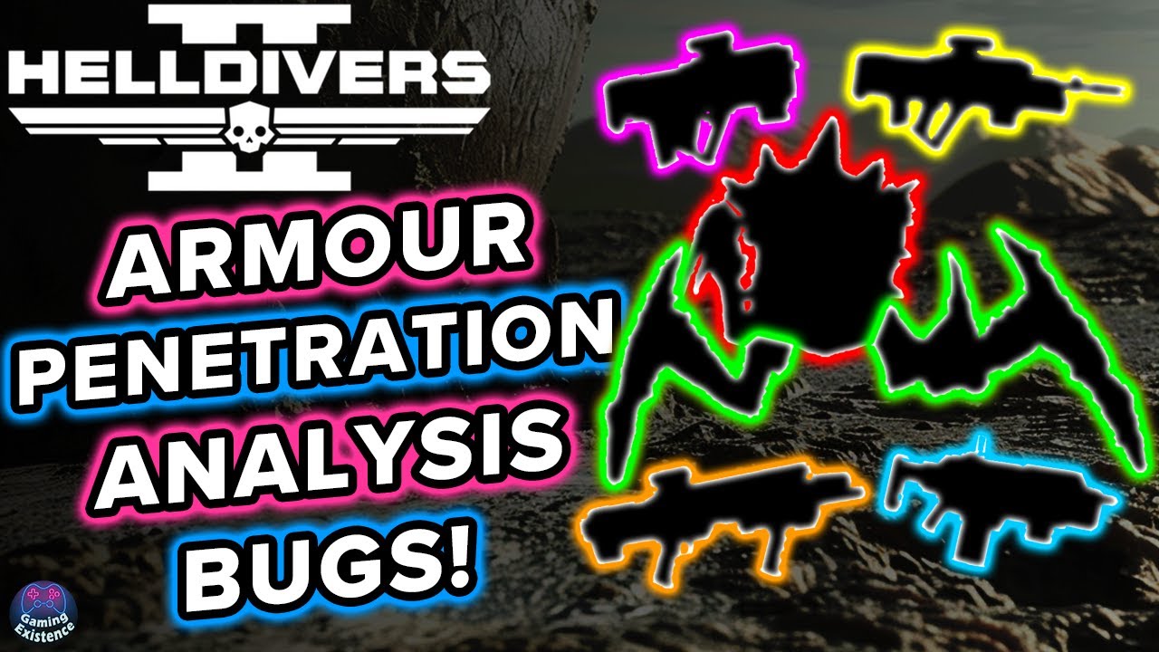 Armour Penetration Analysis on Bugs! | Helldivers 2 Weapons Guide